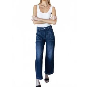 NEW TWIN DOVES french army pant in sailor blue